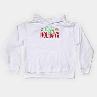 Happy Holidays Kids Hoodie